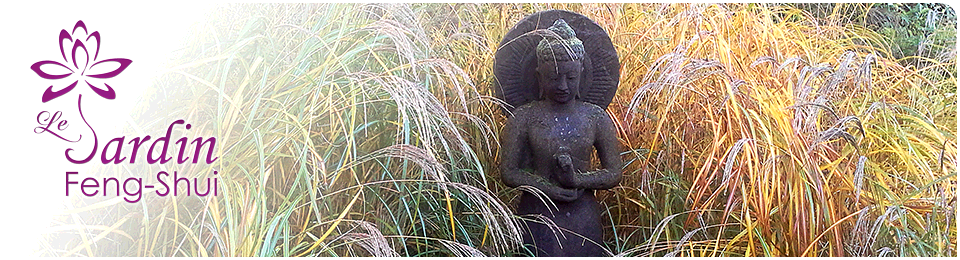 Bouddha & pierre. Le Jardin Feng-Shui. Nathalie Normand