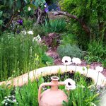 Poterie et pierres - Jardin Feng Shui