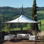 Terrasse Kiosque Toscane - Jardin Feng Shui